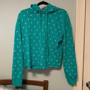 Spiritual gangster cropped hoodie